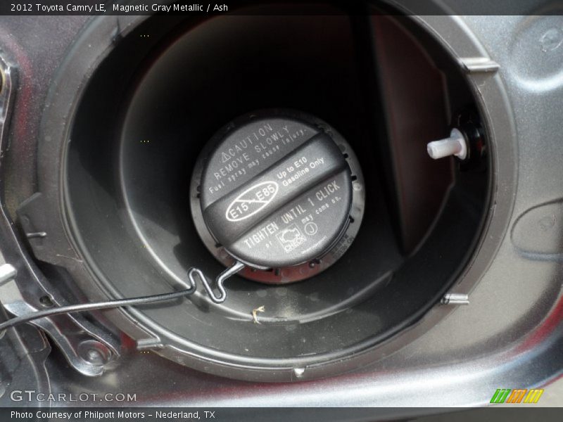 Magnetic Gray Metallic / Ash 2012 Toyota Camry LE