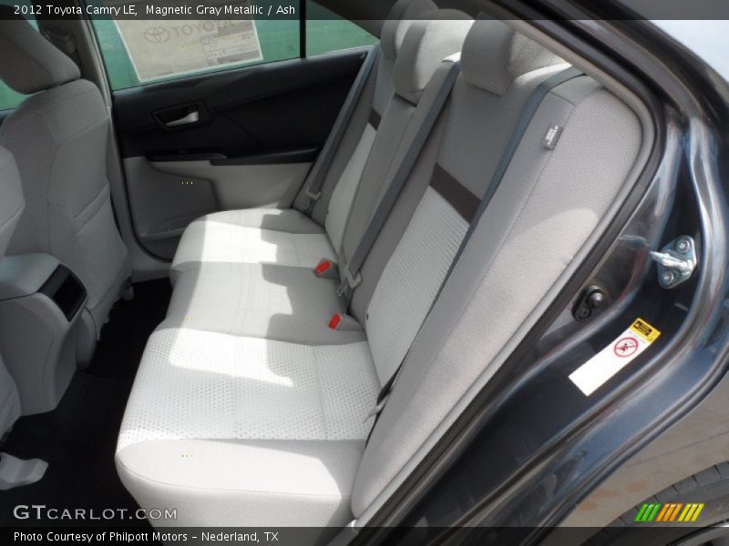Magnetic Gray Metallic / Ash 2012 Toyota Camry LE