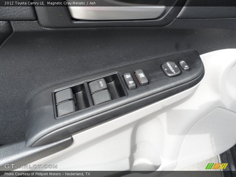 Magnetic Gray Metallic / Ash 2012 Toyota Camry LE