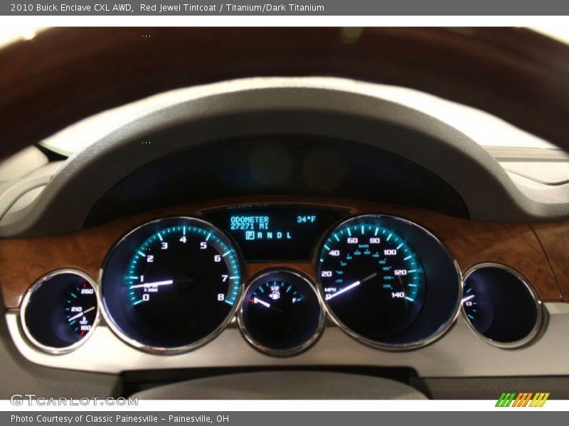  2010 Enclave CXL AWD CXL AWD Gauges