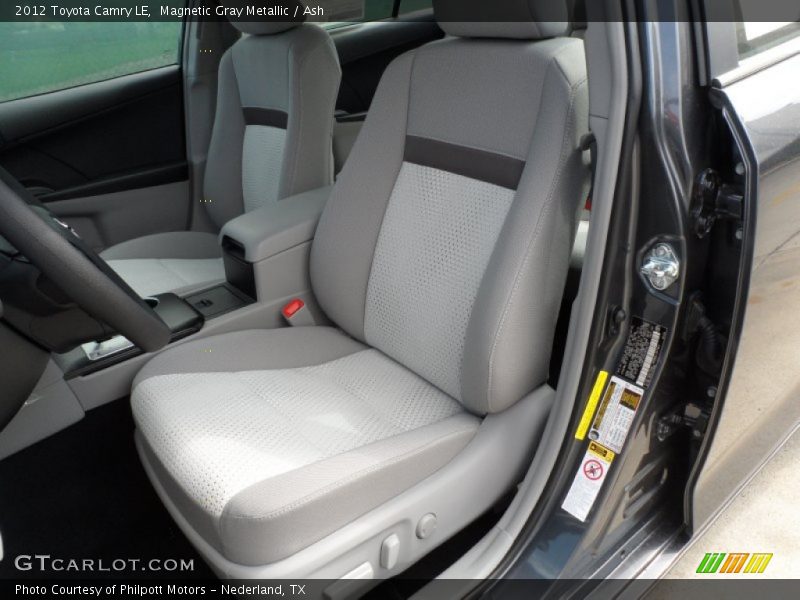 Magnetic Gray Metallic / Ash 2012 Toyota Camry LE