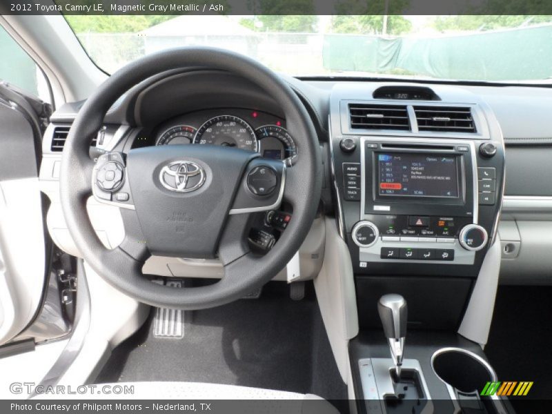 Magnetic Gray Metallic / Ash 2012 Toyota Camry LE