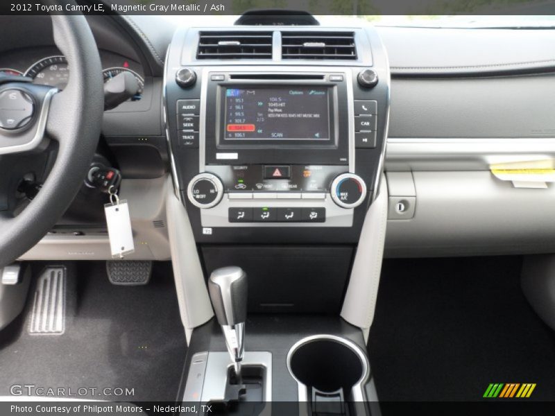 Magnetic Gray Metallic / Ash 2012 Toyota Camry LE