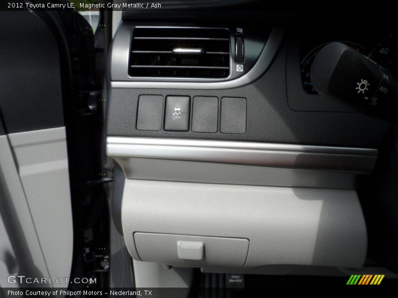 Magnetic Gray Metallic / Ash 2012 Toyota Camry LE