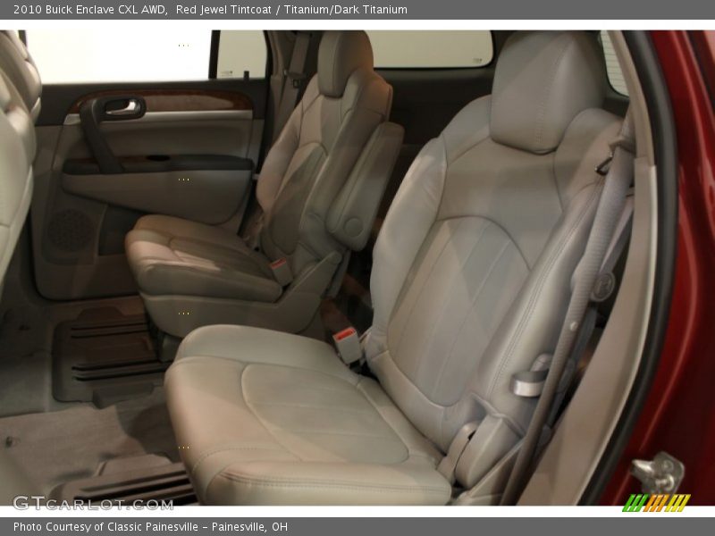 Red Jewel Tintcoat / Titanium/Dark Titanium 2010 Buick Enclave CXL AWD