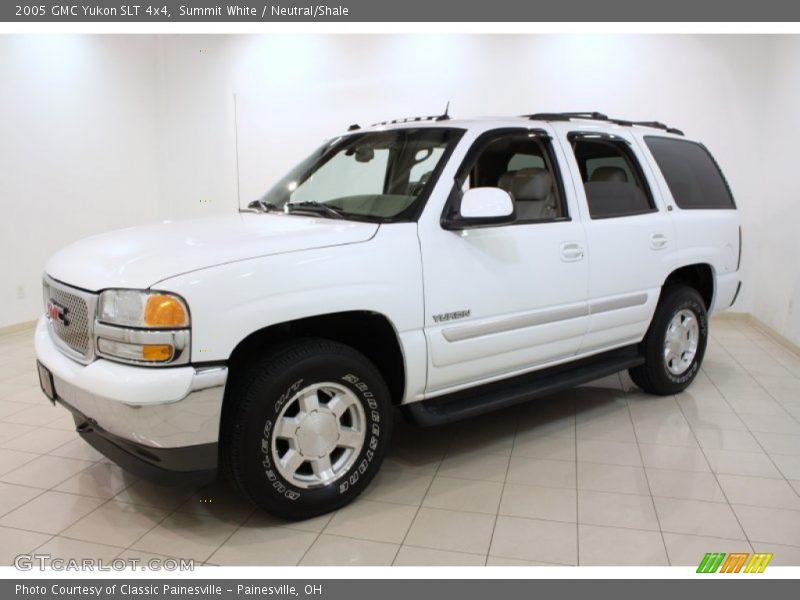 Summit White / Neutral/Shale 2005 GMC Yukon SLT 4x4