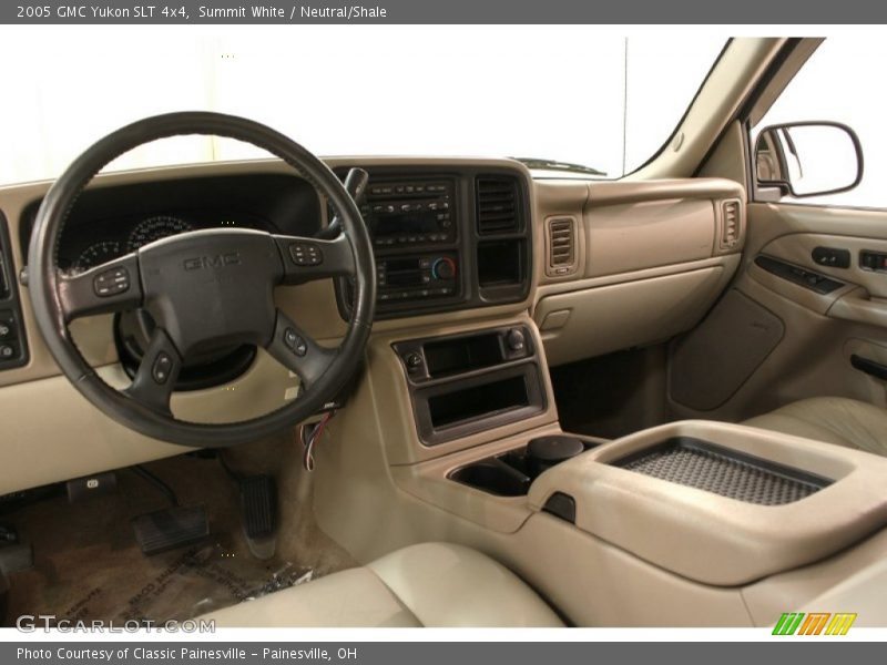 Summit White / Neutral/Shale 2005 GMC Yukon SLT 4x4