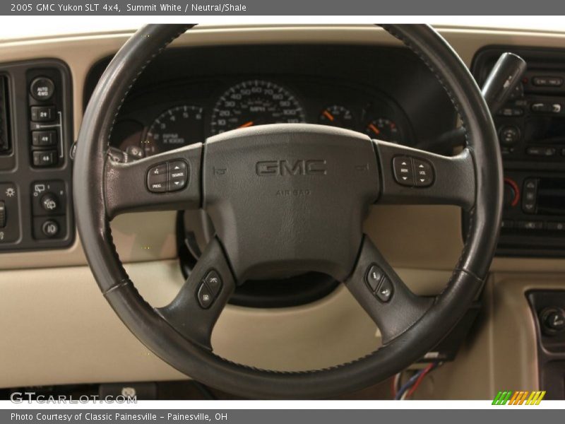 Summit White / Neutral/Shale 2005 GMC Yukon SLT 4x4