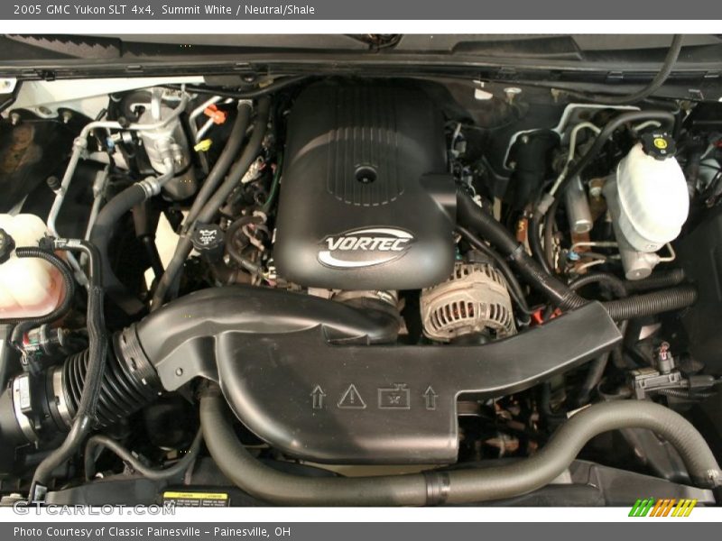 Summit White / Neutral/Shale 2005 GMC Yukon SLT 4x4