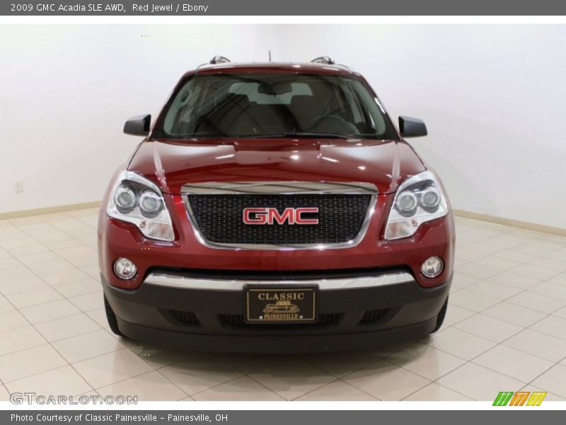 Red Jewel / Ebony 2009 GMC Acadia SLE AWD