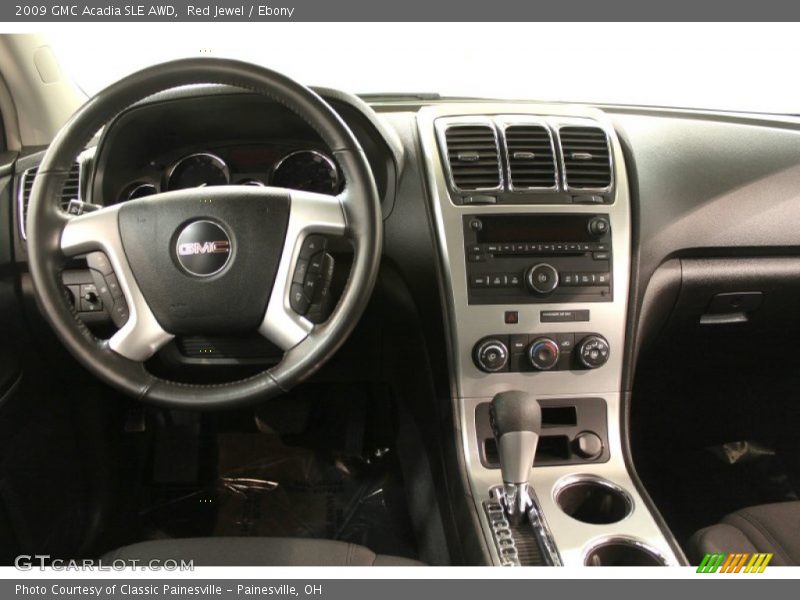 Red Jewel / Ebony 2009 GMC Acadia SLE AWD