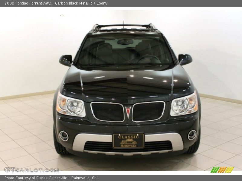 Carbon Black Metallic / Ebony 2008 Pontiac Torrent AWD