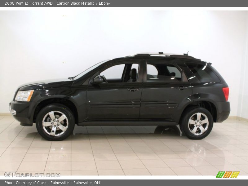 Carbon Black Metallic / Ebony 2008 Pontiac Torrent AWD