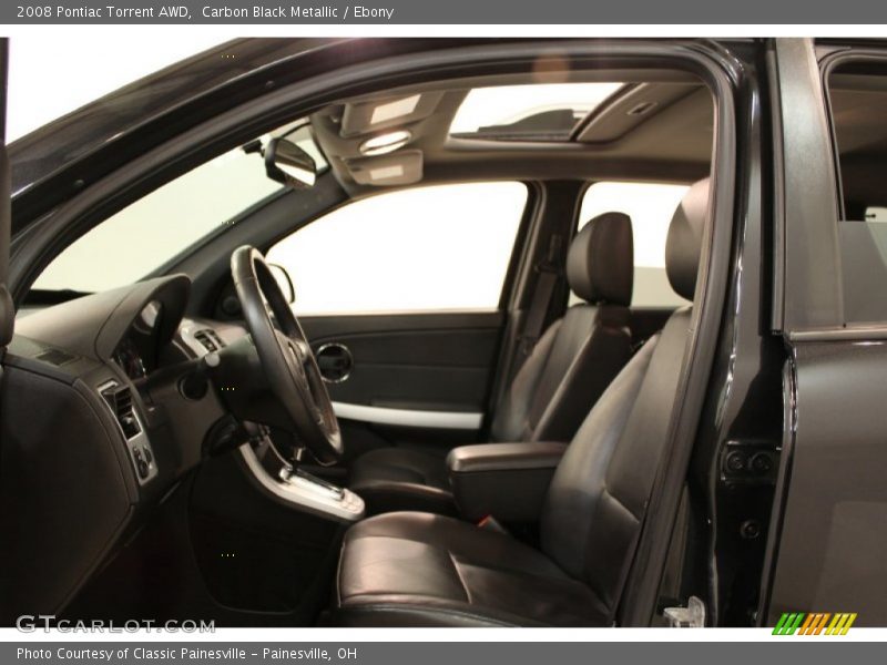 Carbon Black Metallic / Ebony 2008 Pontiac Torrent AWD