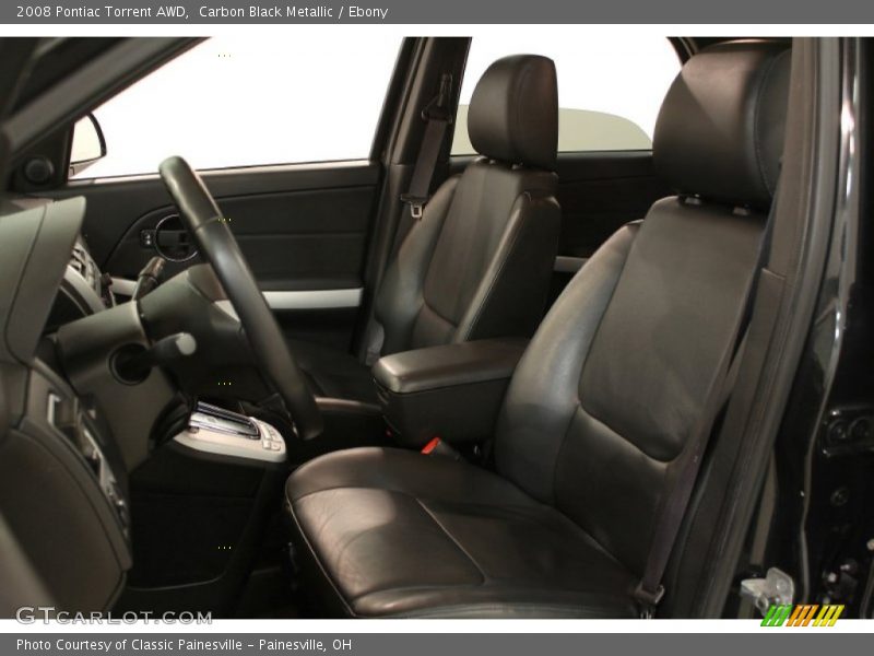 Carbon Black Metallic / Ebony 2008 Pontiac Torrent AWD