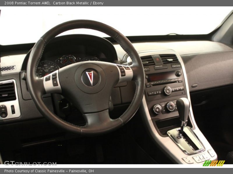 Carbon Black Metallic / Ebony 2008 Pontiac Torrent AWD