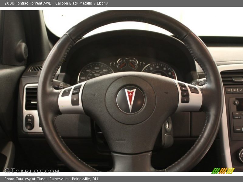 Carbon Black Metallic / Ebony 2008 Pontiac Torrent AWD