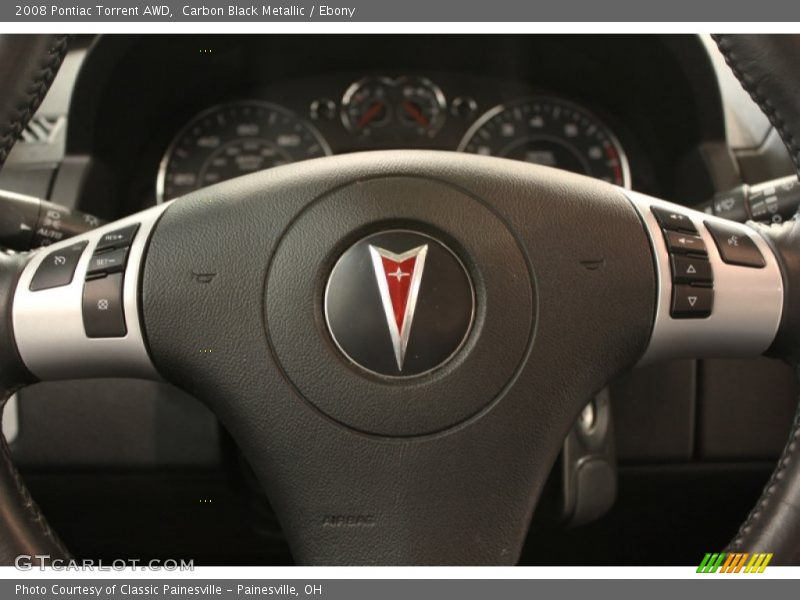 Carbon Black Metallic / Ebony 2008 Pontiac Torrent AWD
