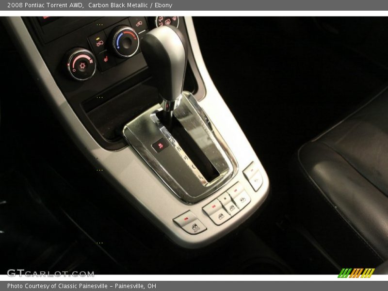 Carbon Black Metallic / Ebony 2008 Pontiac Torrent AWD