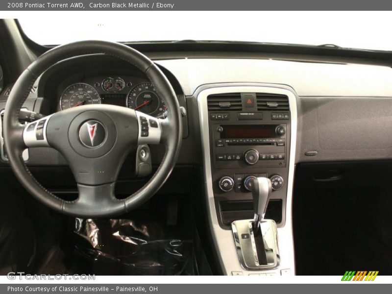 Carbon Black Metallic / Ebony 2008 Pontiac Torrent AWD