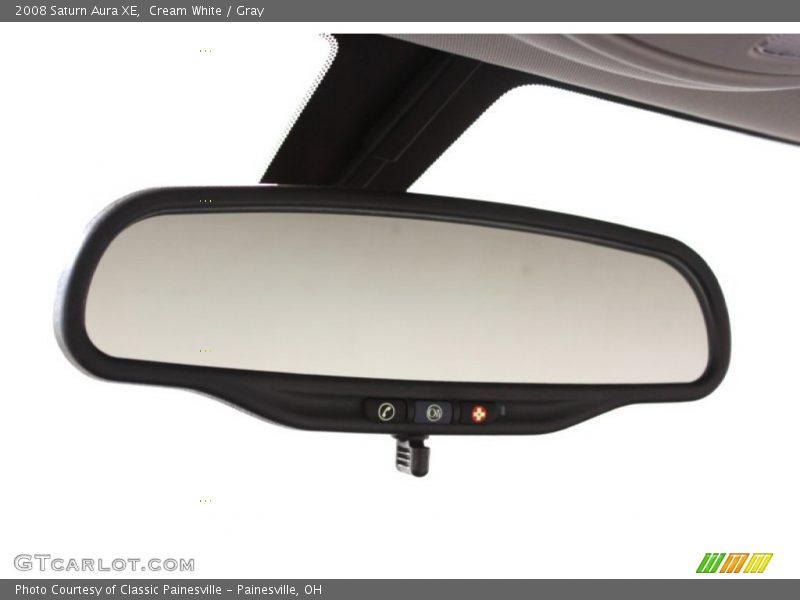 Cream White / Gray 2008 Saturn Aura XE