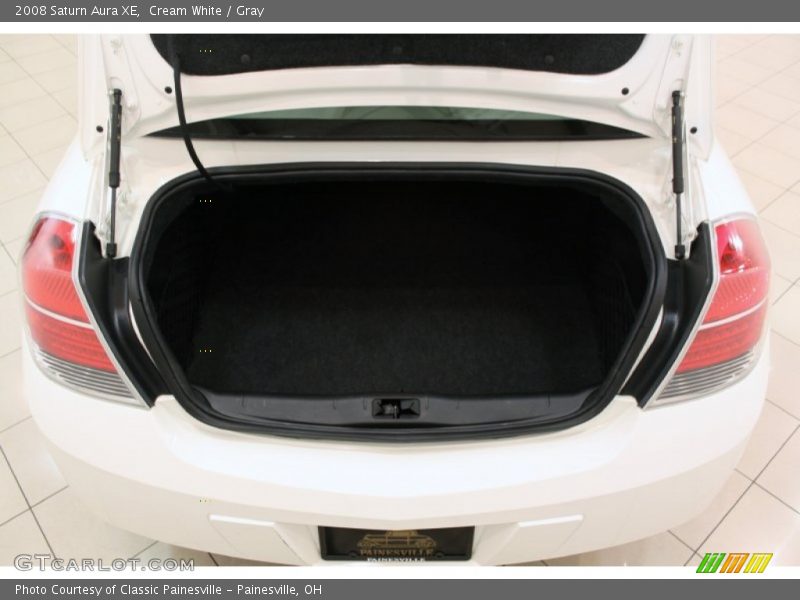 Cream White / Gray 2008 Saturn Aura XE