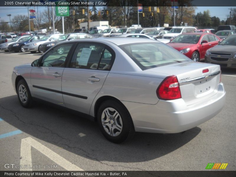 Galaxy Silver Metallic / Gray 2005 Chevrolet Malibu Sedan