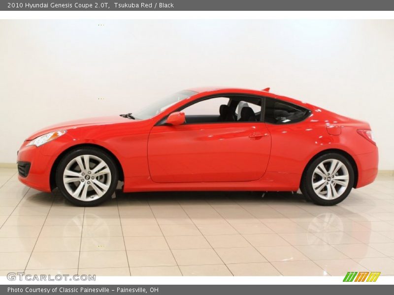 Tsukuba Red / Black 2010 Hyundai Genesis Coupe 2.0T