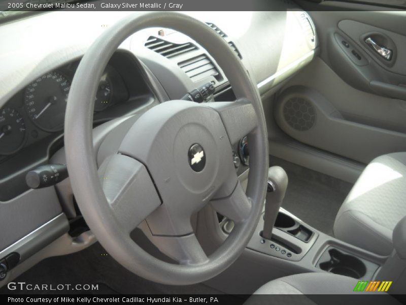 Galaxy Silver Metallic / Gray 2005 Chevrolet Malibu Sedan