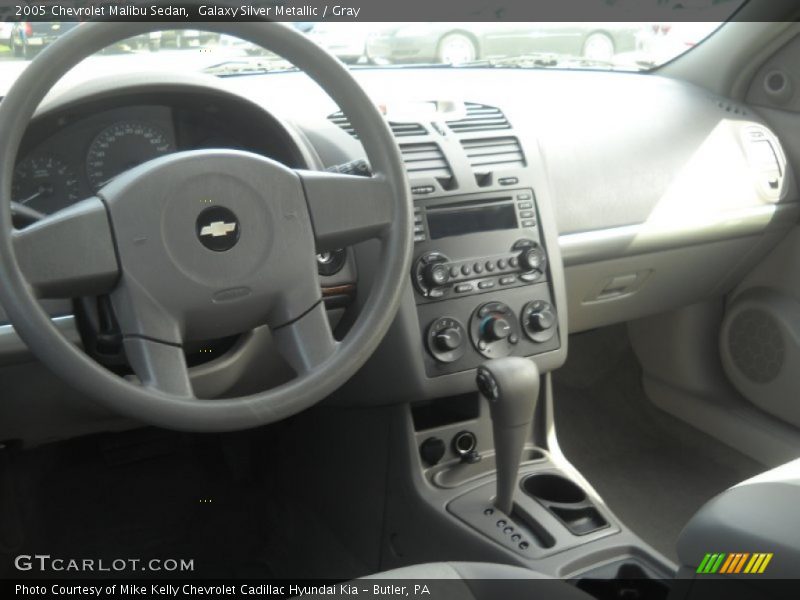 Galaxy Silver Metallic / Gray 2005 Chevrolet Malibu Sedan