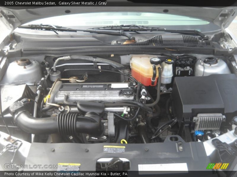 Galaxy Silver Metallic / Gray 2005 Chevrolet Malibu Sedan