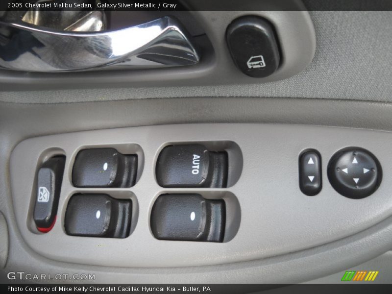 Galaxy Silver Metallic / Gray 2005 Chevrolet Malibu Sedan
