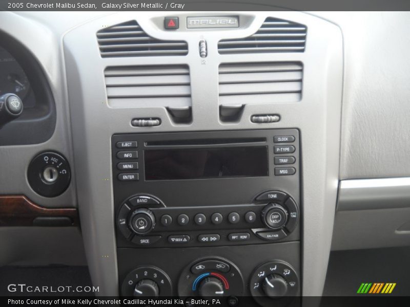 Galaxy Silver Metallic / Gray 2005 Chevrolet Malibu Sedan