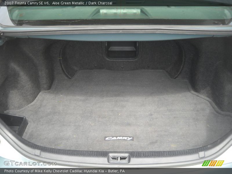Aloe Green Metallic / Dark Charcoal 2007 Toyota Camry SE V6
