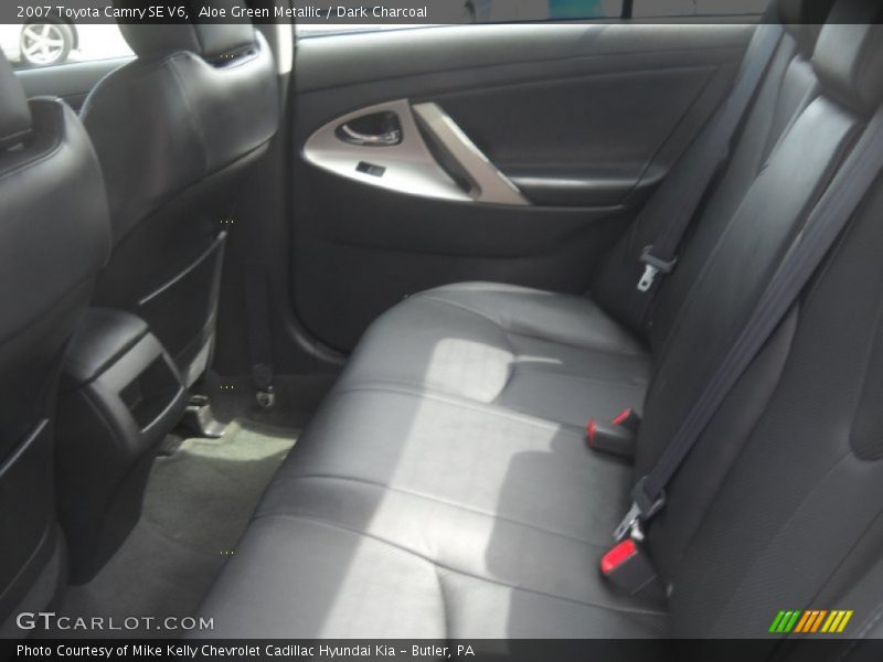 Aloe Green Metallic / Dark Charcoal 2007 Toyota Camry SE V6