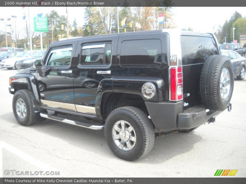 Black / Ebony Black/Morroco Brown 2006 Hummer H3
