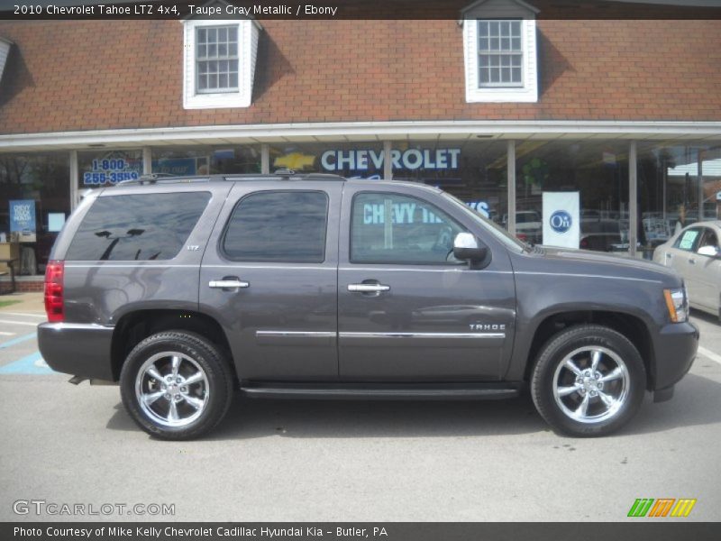 Taupe Gray Metallic / Ebony 2010 Chevrolet Tahoe LTZ 4x4