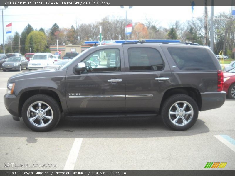 Taupe Gray Metallic / Ebony 2010 Chevrolet Tahoe LTZ 4x4