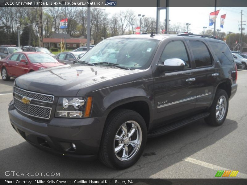 Taupe Gray Metallic / Ebony 2010 Chevrolet Tahoe LTZ 4x4