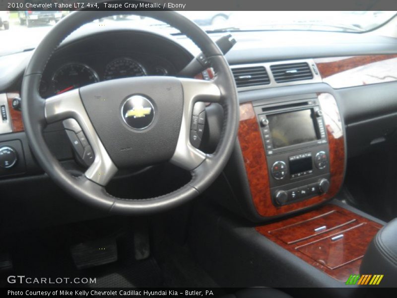 Taupe Gray Metallic / Ebony 2010 Chevrolet Tahoe LTZ 4x4