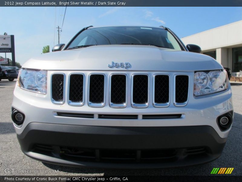 Bright Silver Metallic / Dark Slate Gray 2012 Jeep Compass Latitude