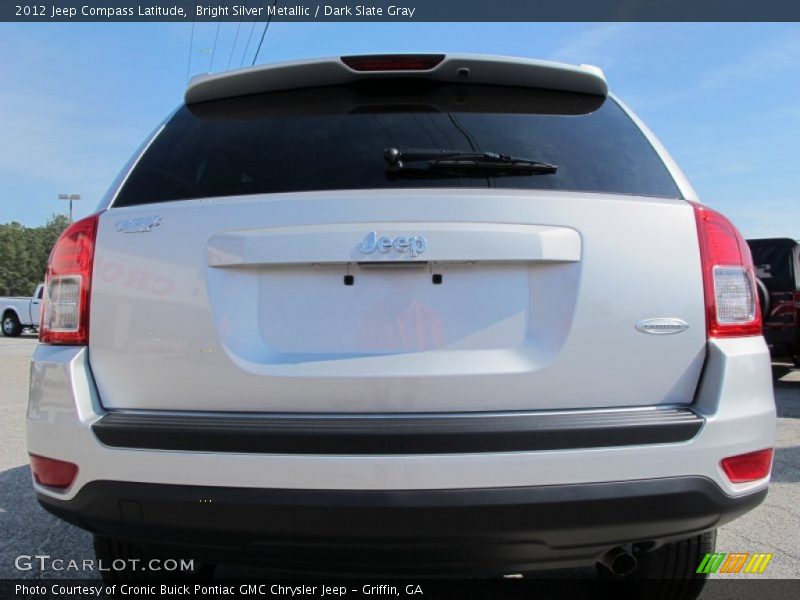 Bright Silver Metallic / Dark Slate Gray 2012 Jeep Compass Latitude