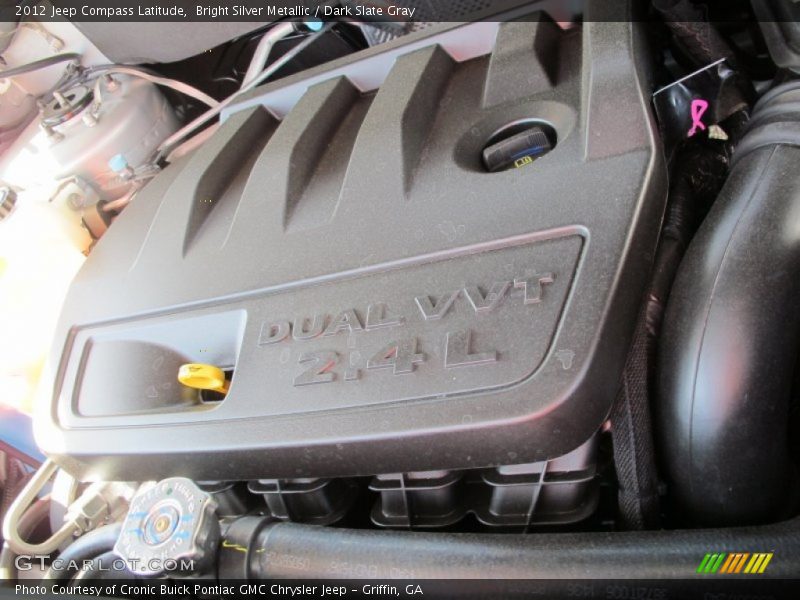 Bright Silver Metallic / Dark Slate Gray 2012 Jeep Compass Latitude