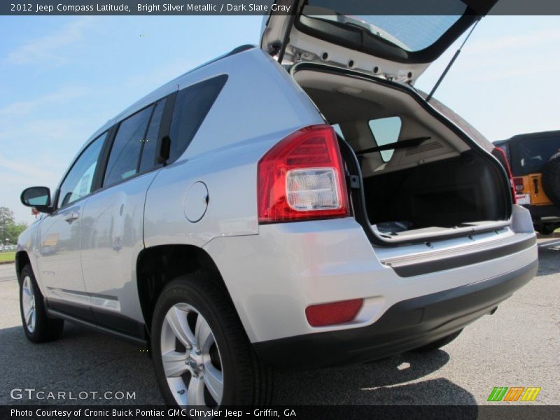 Bright Silver Metallic / Dark Slate Gray 2012 Jeep Compass Latitude