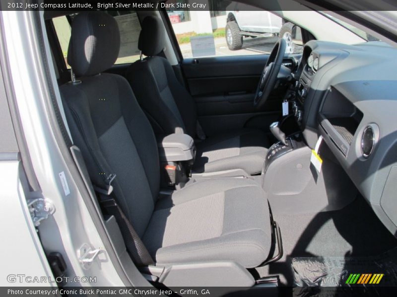 Bright Silver Metallic / Dark Slate Gray 2012 Jeep Compass Latitude