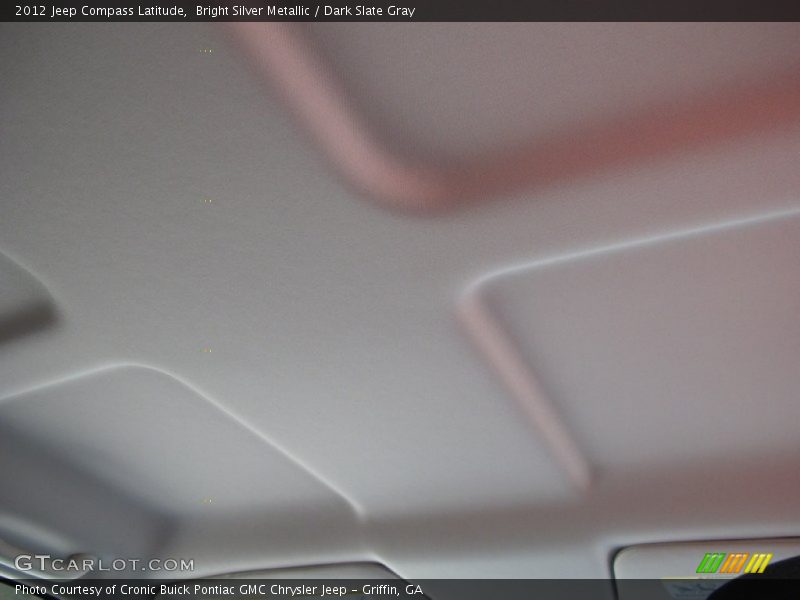 Bright Silver Metallic / Dark Slate Gray 2012 Jeep Compass Latitude