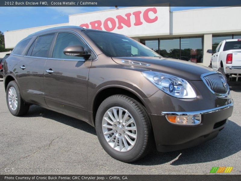 Cocoa Metallic / Cashmere 2012 Buick Enclave FWD