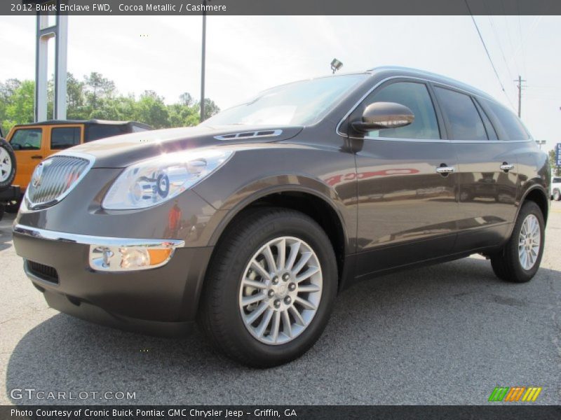 Cocoa Metallic / Cashmere 2012 Buick Enclave FWD