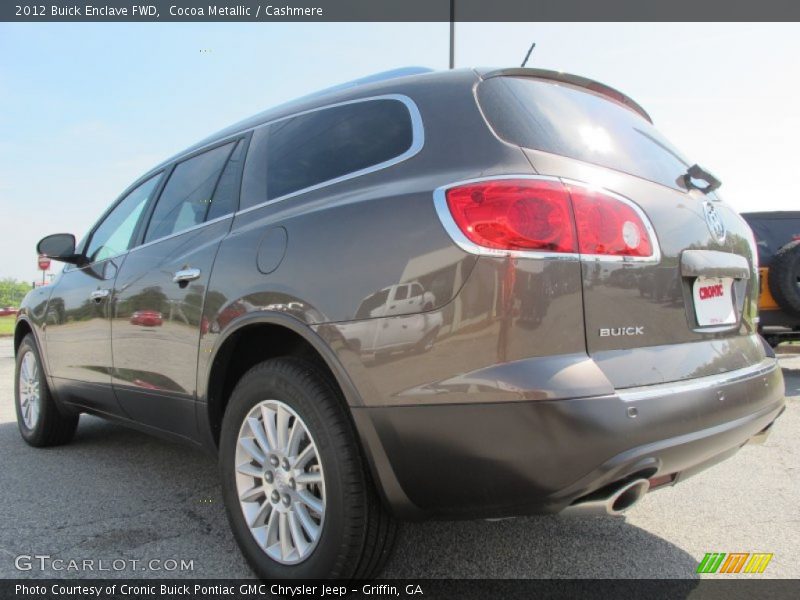 Cocoa Metallic / Cashmere 2012 Buick Enclave FWD