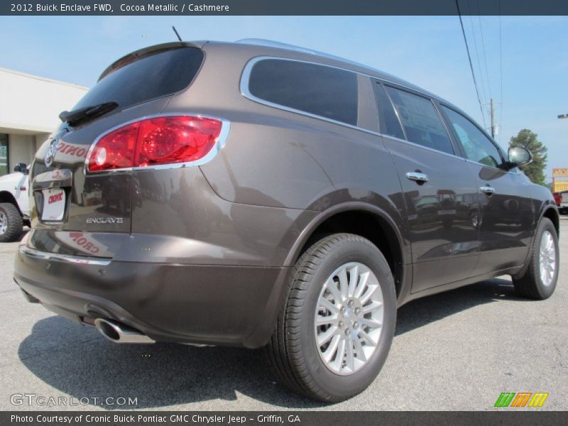 Cocoa Metallic / Cashmere 2012 Buick Enclave FWD